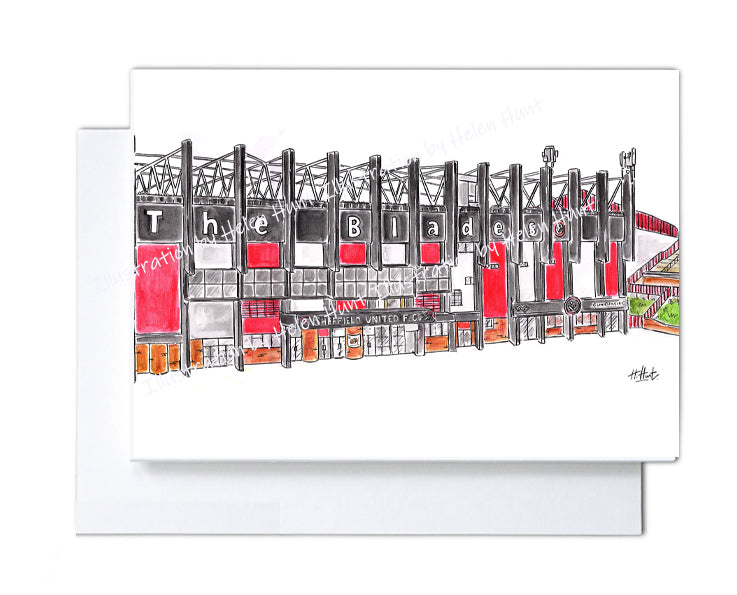 Greetings Card (7x5) Bramall Lane