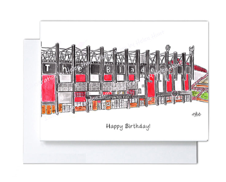 Greetings Card (7x5) Bramall Lane